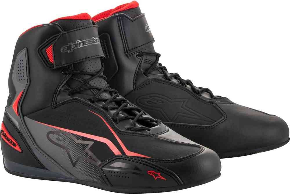 Alpinestars Faster -3 Black/Grey/Red Shoes  : Delivery in 10 Days